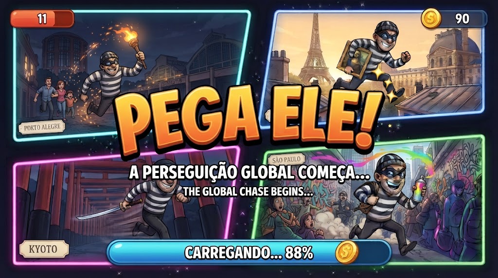 Pega Ele! — a perseguição global começa